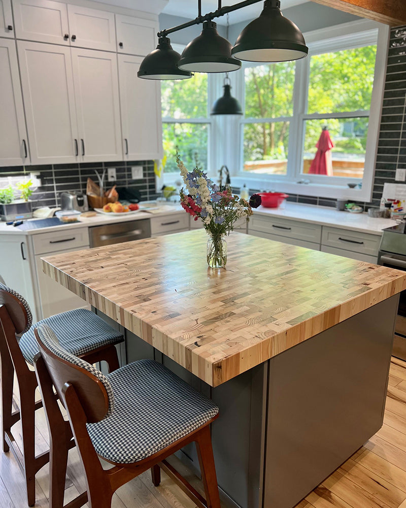 Crafting Sustainable Elegance with Butcher Block Countertops