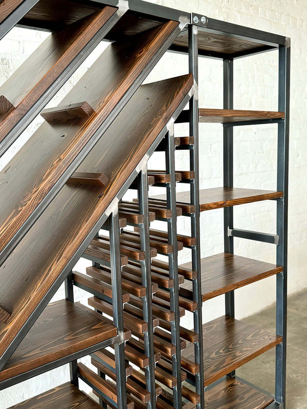 Dexter Reclaimed Wood Wine Rack - WORKSHOP