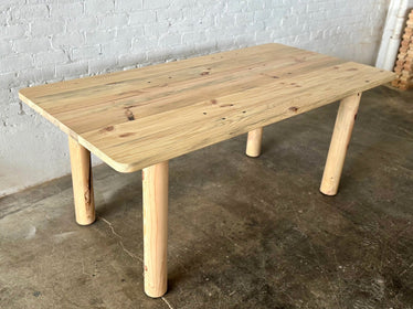 Ellis Reclaimed Wood Dining Table - Natural Finish