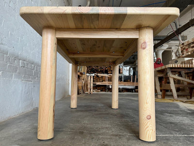 Ellis Reclaimed Wood Dining Table - Natural Finish