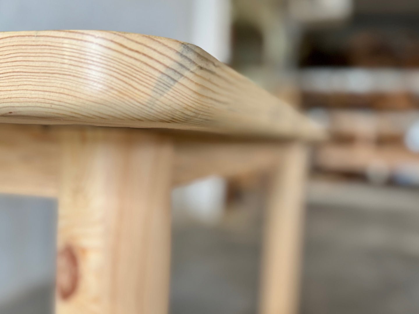 Ellis Reclaimed Wood Dining Table - Natural Finish