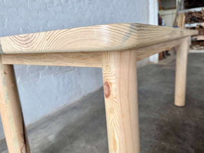 Ellis Reclaimed Wood Dining Table - Natural Finish