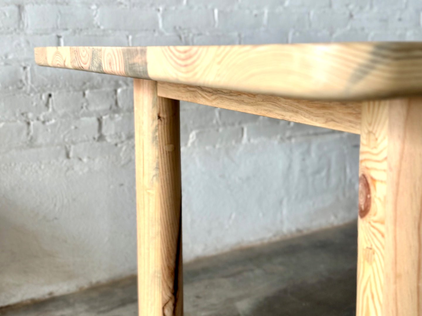 Ellis Reclaimed Wood Dining Table - Natural Finish