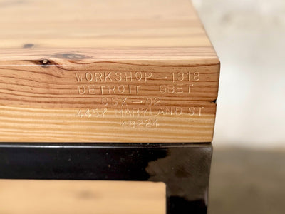 Grand Boulevard Reclaimed Wood - Square End Table - Natural Finish