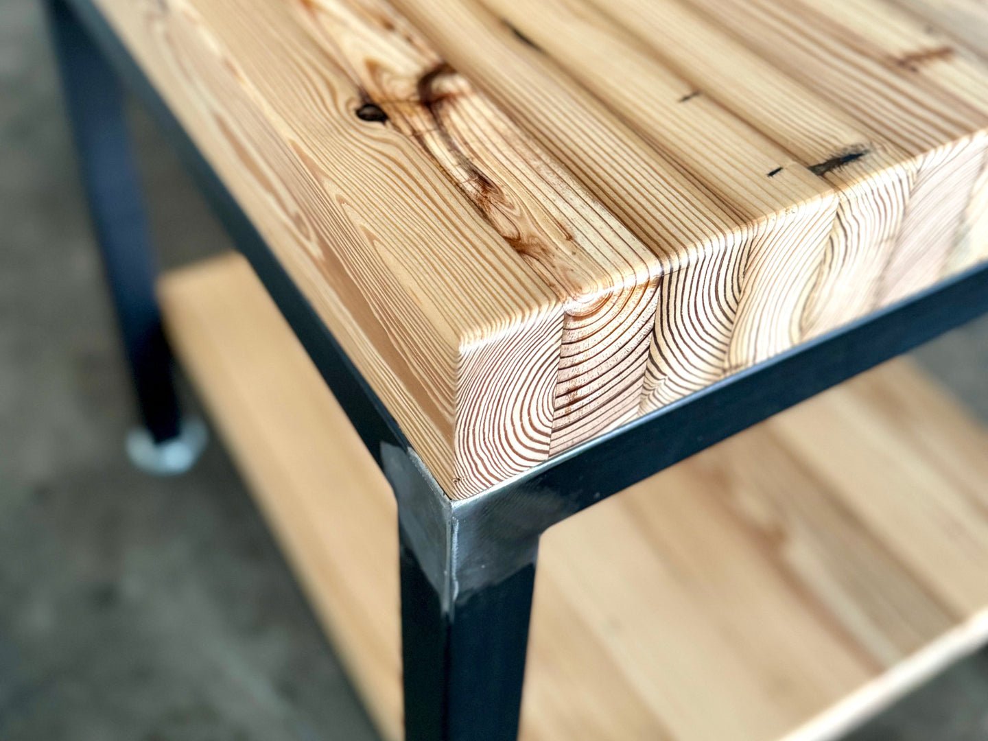 Grand Boulevard Reclaimed Wood - Square End Table - Natural Finish