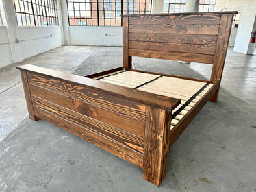 The Leland Bed - Headboard, Footboard and Complete Bedframe