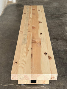 Commonwealth Reclaimed Wood Bench - Natural Finish
