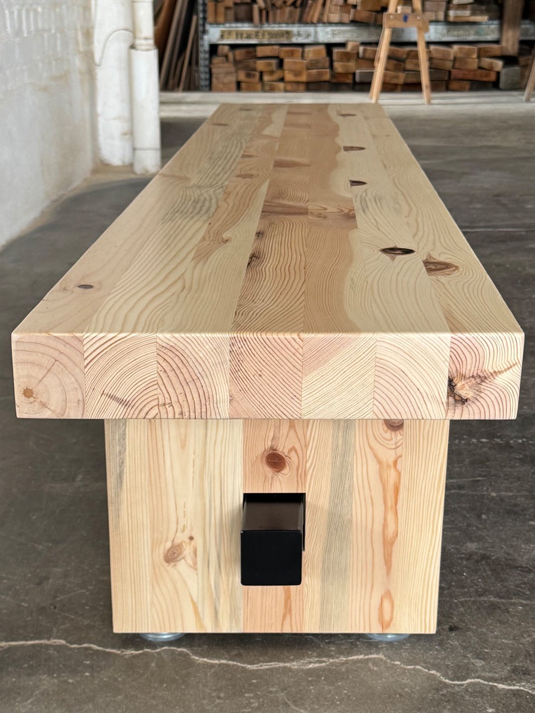 Commonwealth Reclaimed Wood Bench - Natural Finish