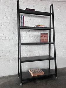 Dexter Reclaimed Wood Ladder Bookcase XL