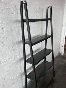 Dexter Reclaimed Wood Ladder Bookcase XL