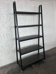 Dexter Reclaimed Wood Ladder Bookcase XL