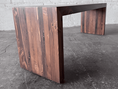 Eliot Reclaimed Wood Bench | Modern Industrial Bench | Workshop Detroit - WORKSHOP