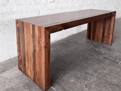 Eliot Reclaimed Wood Bench | Modern Industrial Bench | Workshop Detroit - WORKSHOP