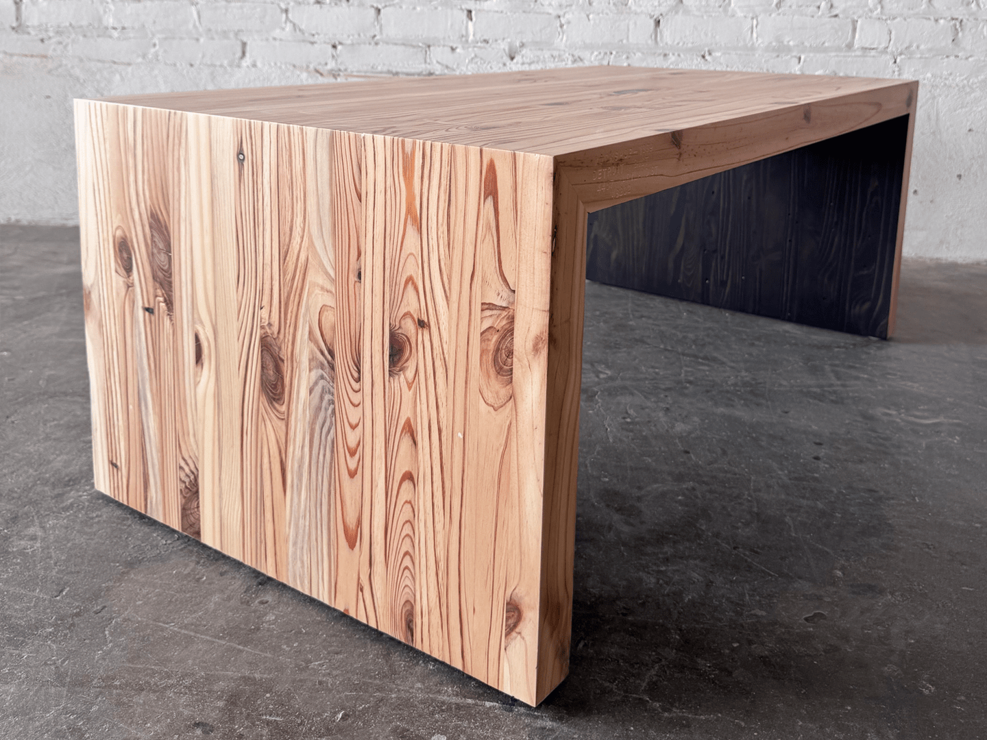Eliot Reclaimed Wood Coffee Table | Modern Industrial Coffee Table | Workshop Detroit - WORKSHOP