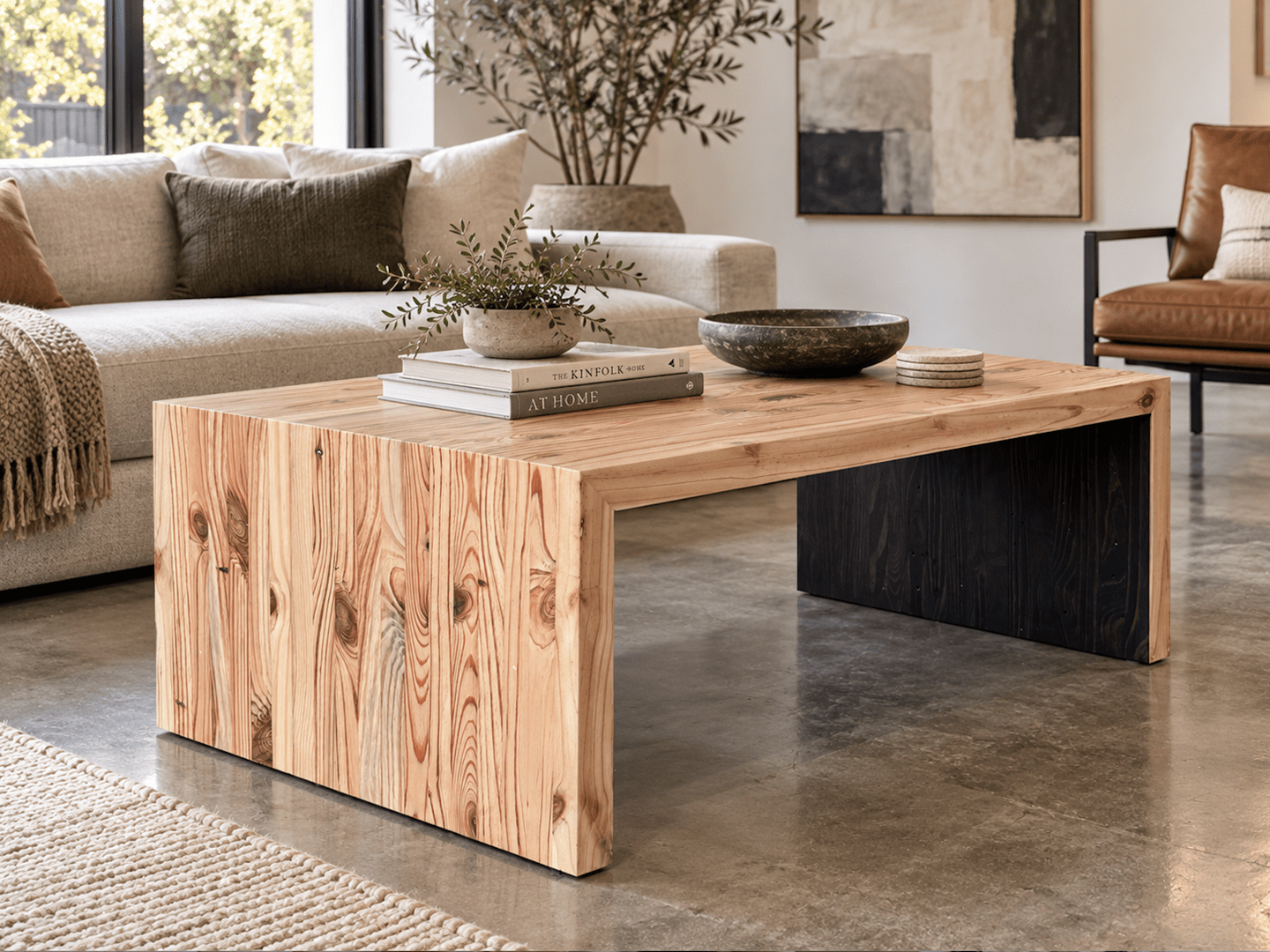 Eliot Reclaimed Wood Coffee Table | Modern Industrial Coffee Table | Workshop Detroit - WORKSHOP