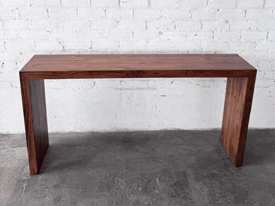 Eliot Reclaimed Wood Console Table | Modern Industrial Console Table | Workshop Detroit - WORKSHOP