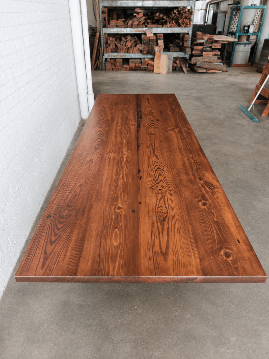 Strata Dining Table - Walnut Stain Finish