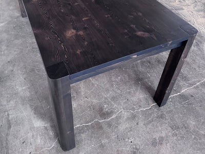 The Wanderer Dining Table - Black Stain Finish