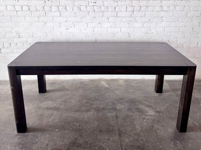 The Wanderer Dining Table - Black Stain Finish