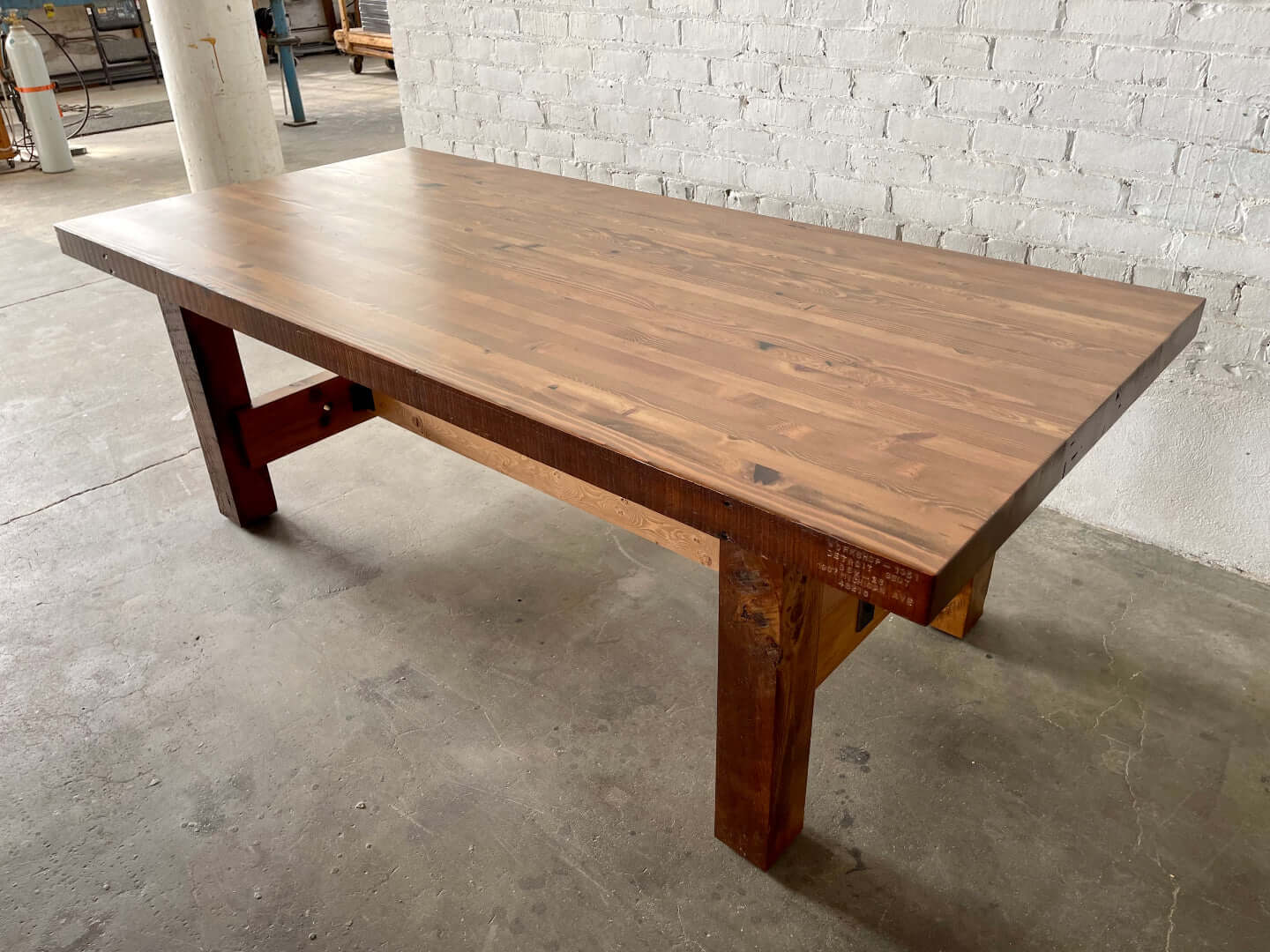 Ambassador Dining Table - Cherry Stain Finish