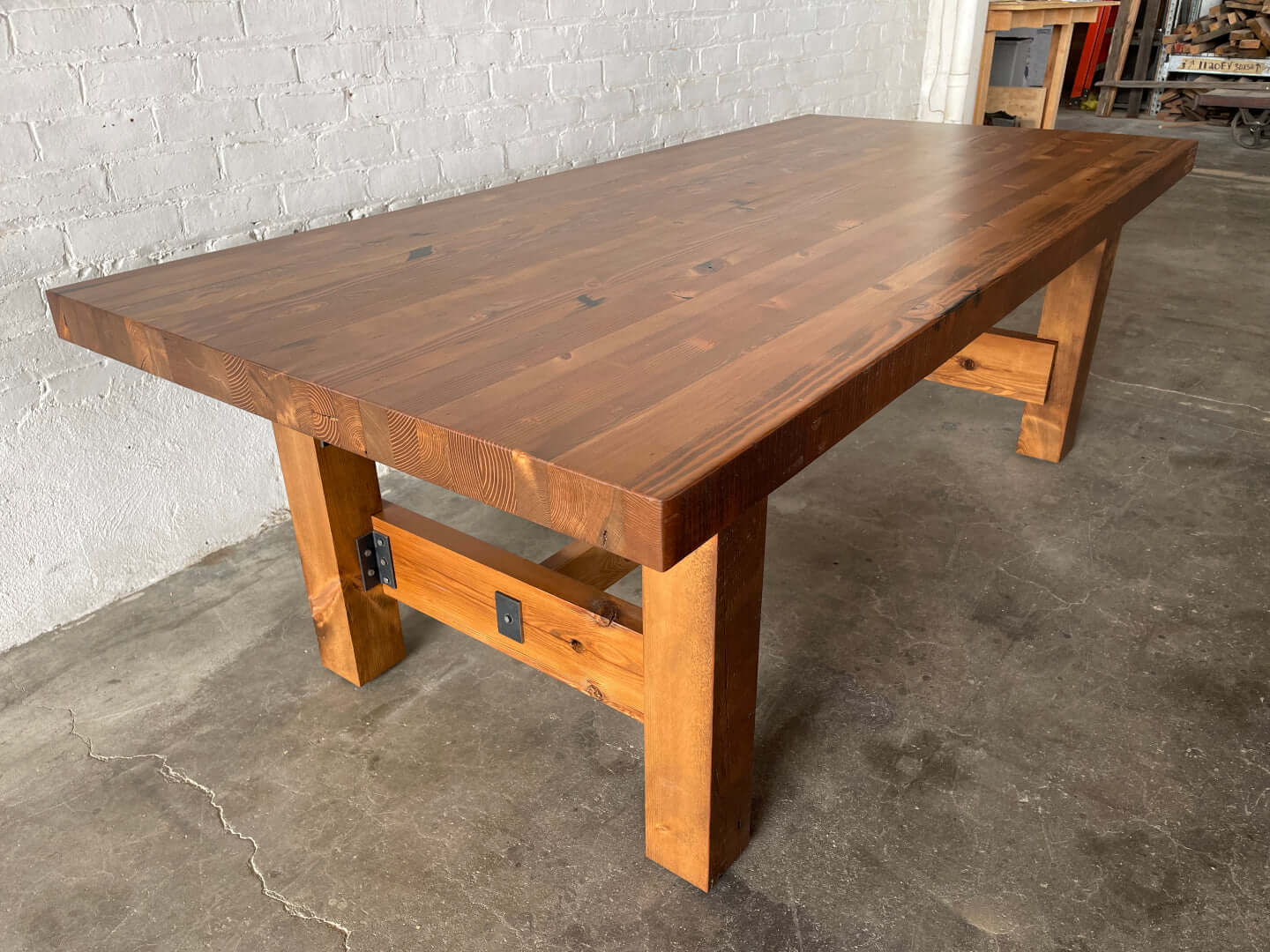 Ambassador Dining Table - Cherry Stain Finish