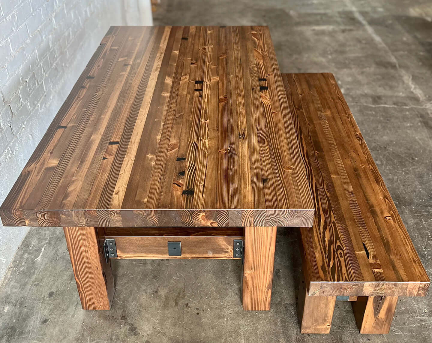 Ambassador Reclaimed Wood Table And
