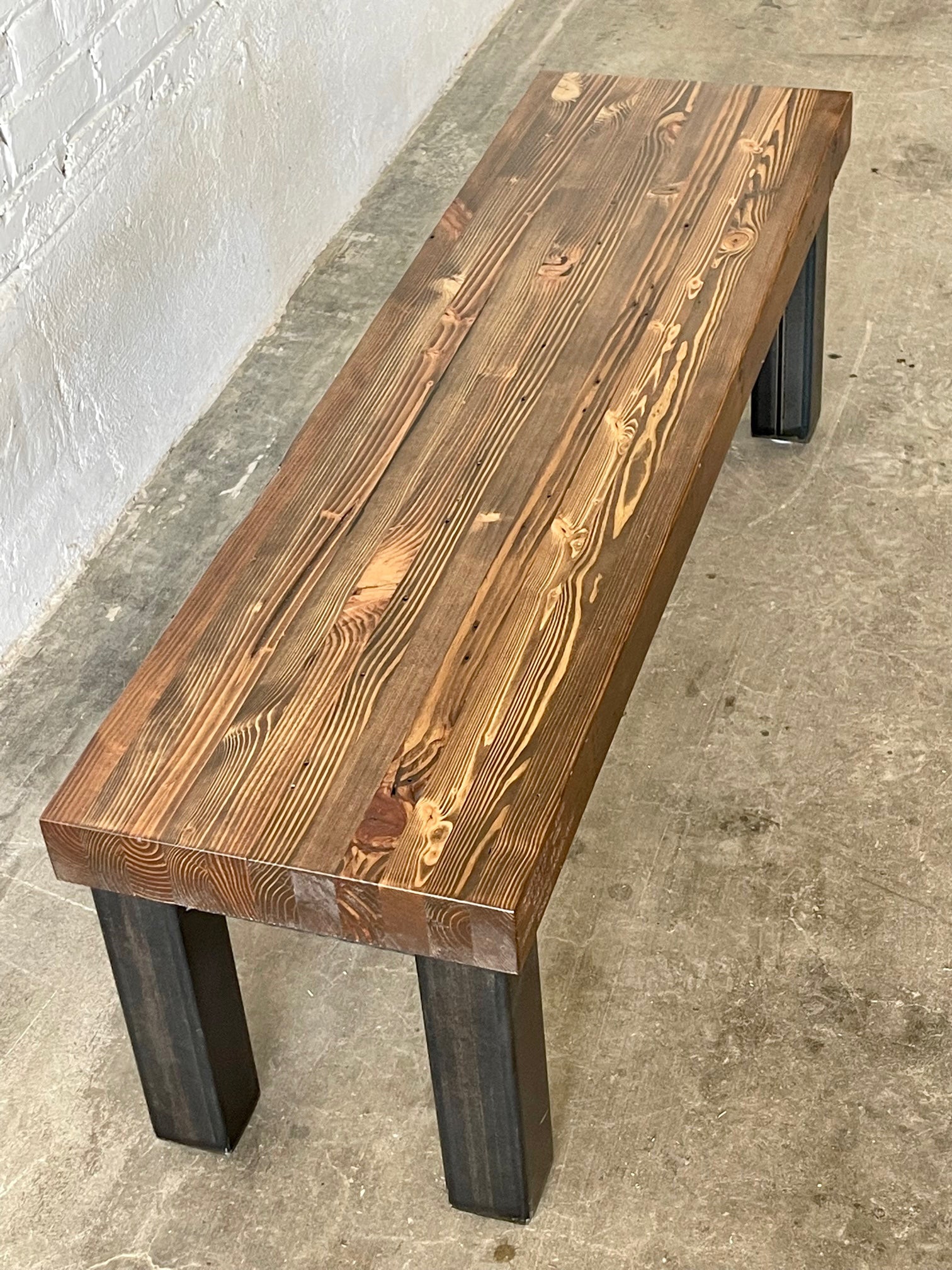 Reclaimed Wood Bench
