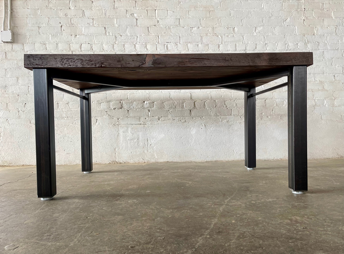 High Street Dining Table - Walnut Stain Finish