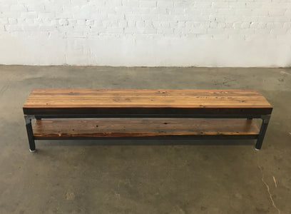 Grand Boulevard Reclaimed Wood Entertainment Console - READY TO SHIP