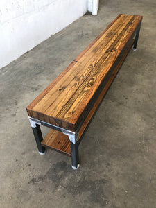 Grand Boulevard Reclaimed Wood Entertainment Console - READY TO SHIP