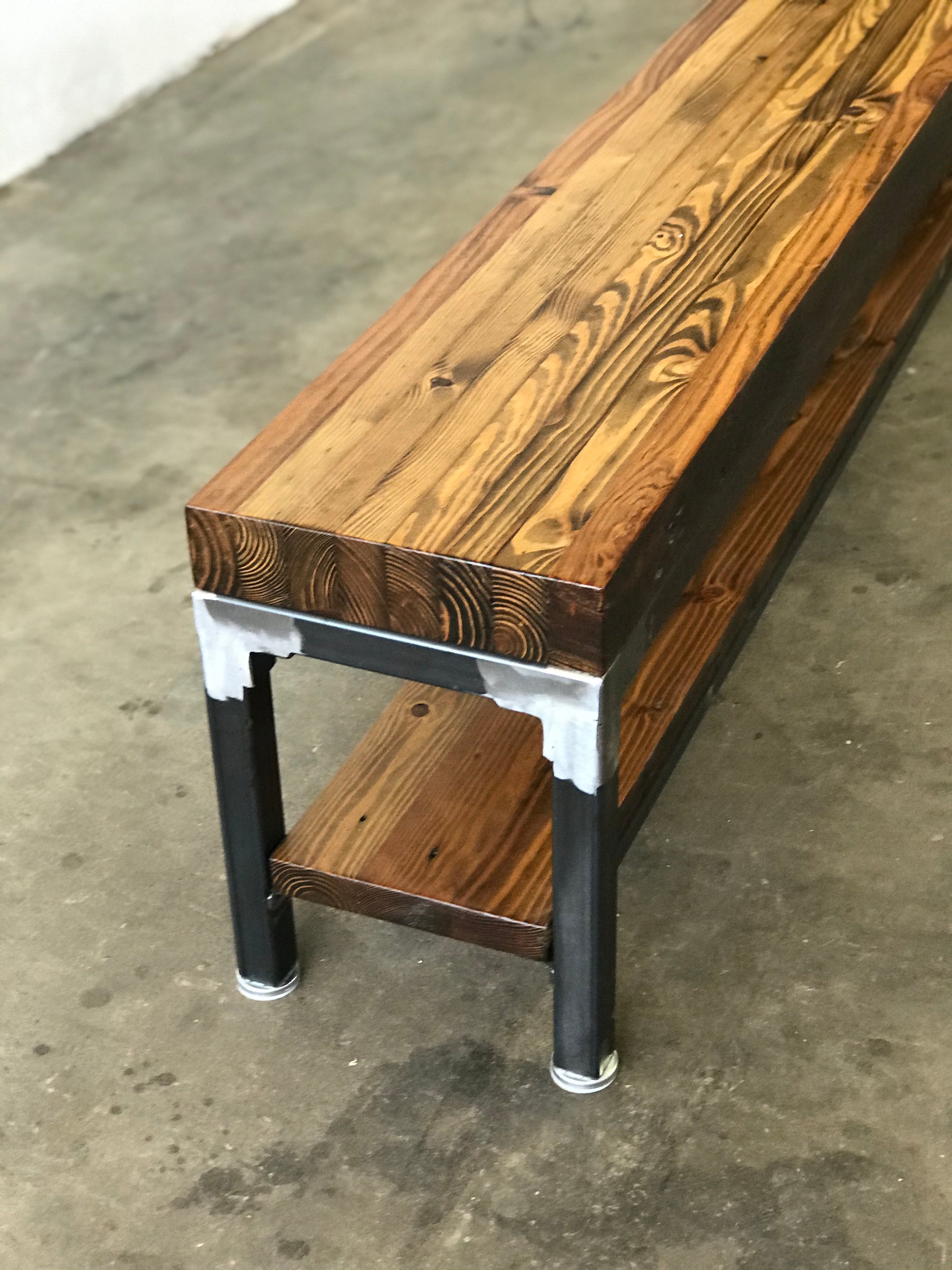 Grand Boulevard Reclaimed Wood Entertainment Console - READY TO SHIP