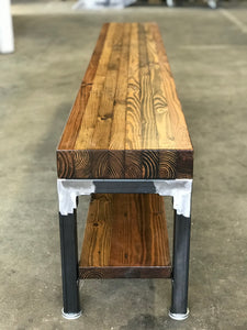 Grand Boulevard Reclaimed Wood Entertainment Console - READY TO SHIP