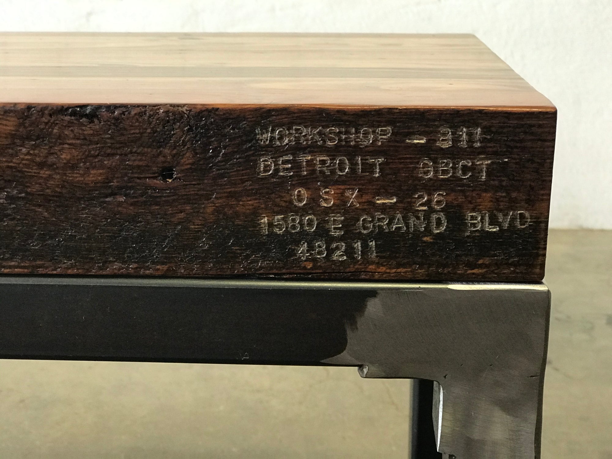 Grand Boulevard Reclaimed Wood Entertainment Console - READY TO SHIP