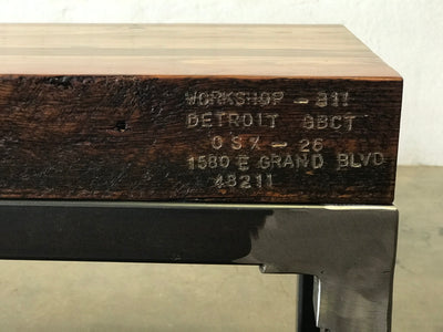 Grand Boulevard Reclaimed Wood Entertainment Console - READY TO SHIP