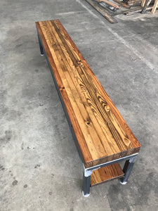 Grand Boulevard Reclaimed Wood Entertainment Console - READY TO SHIP