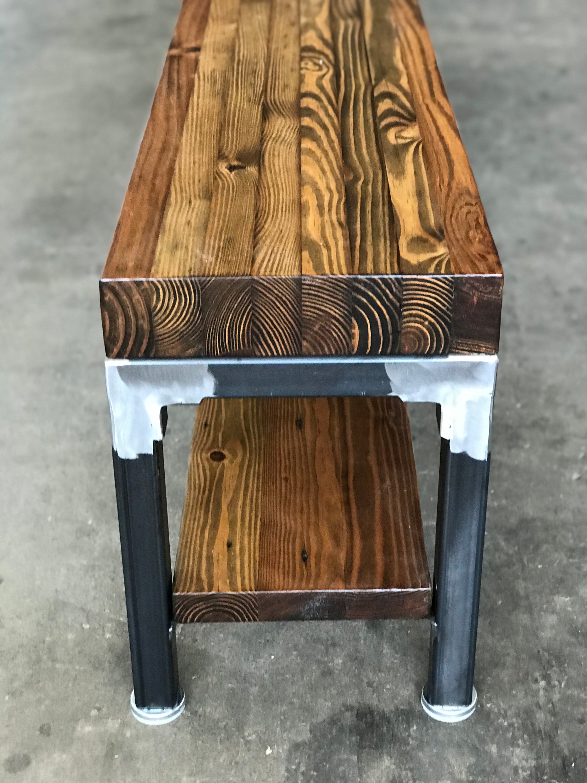 Grand Boulevard Reclaimed Wood Entertainment Console - READY TO SHIP