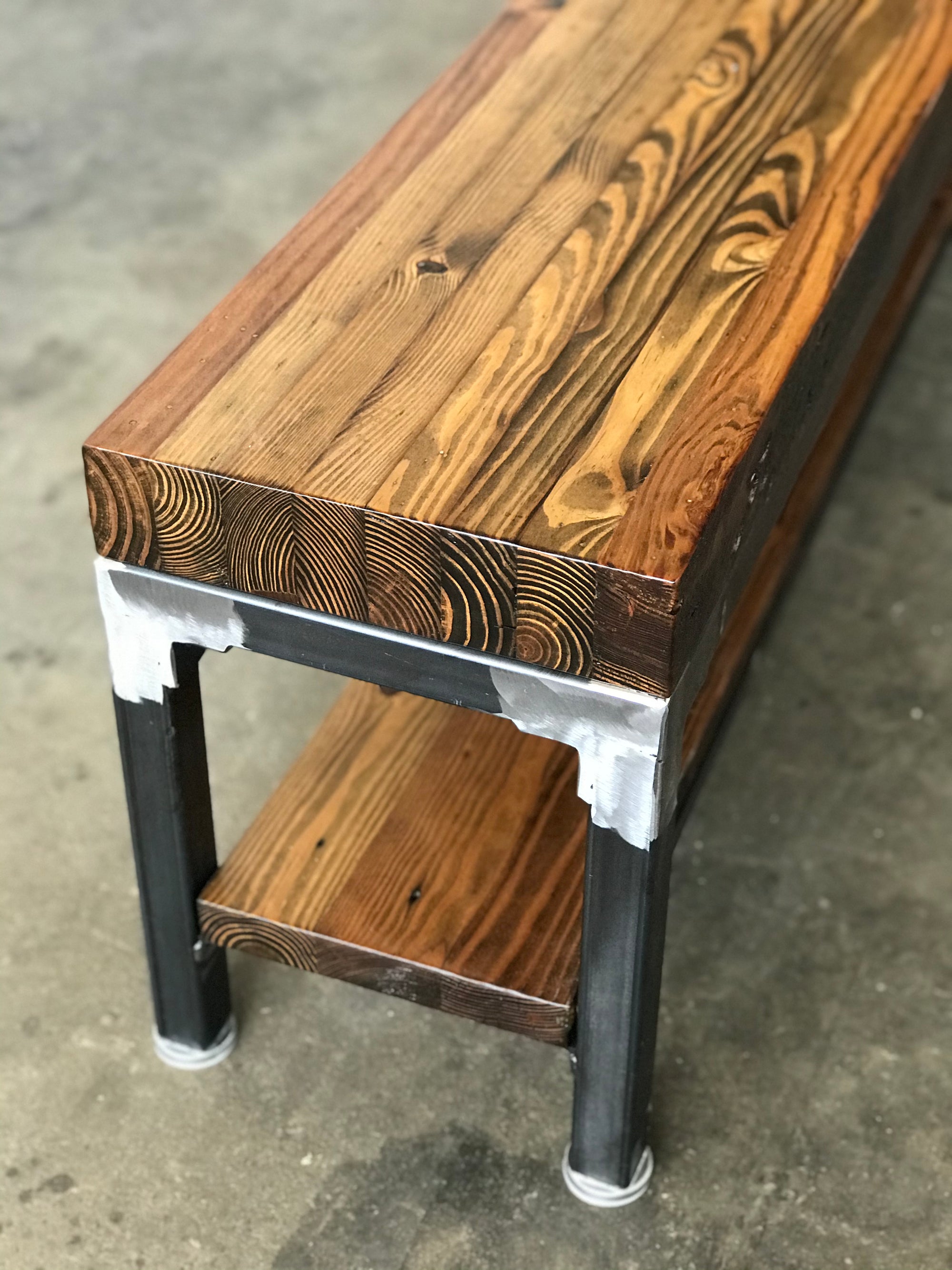 Grand Boulevard Reclaimed Wood Entertainment Console - READY TO SHIP