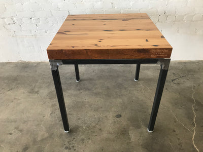 Grand Boulevard Industrial Cafe Table - READY TO SHIP