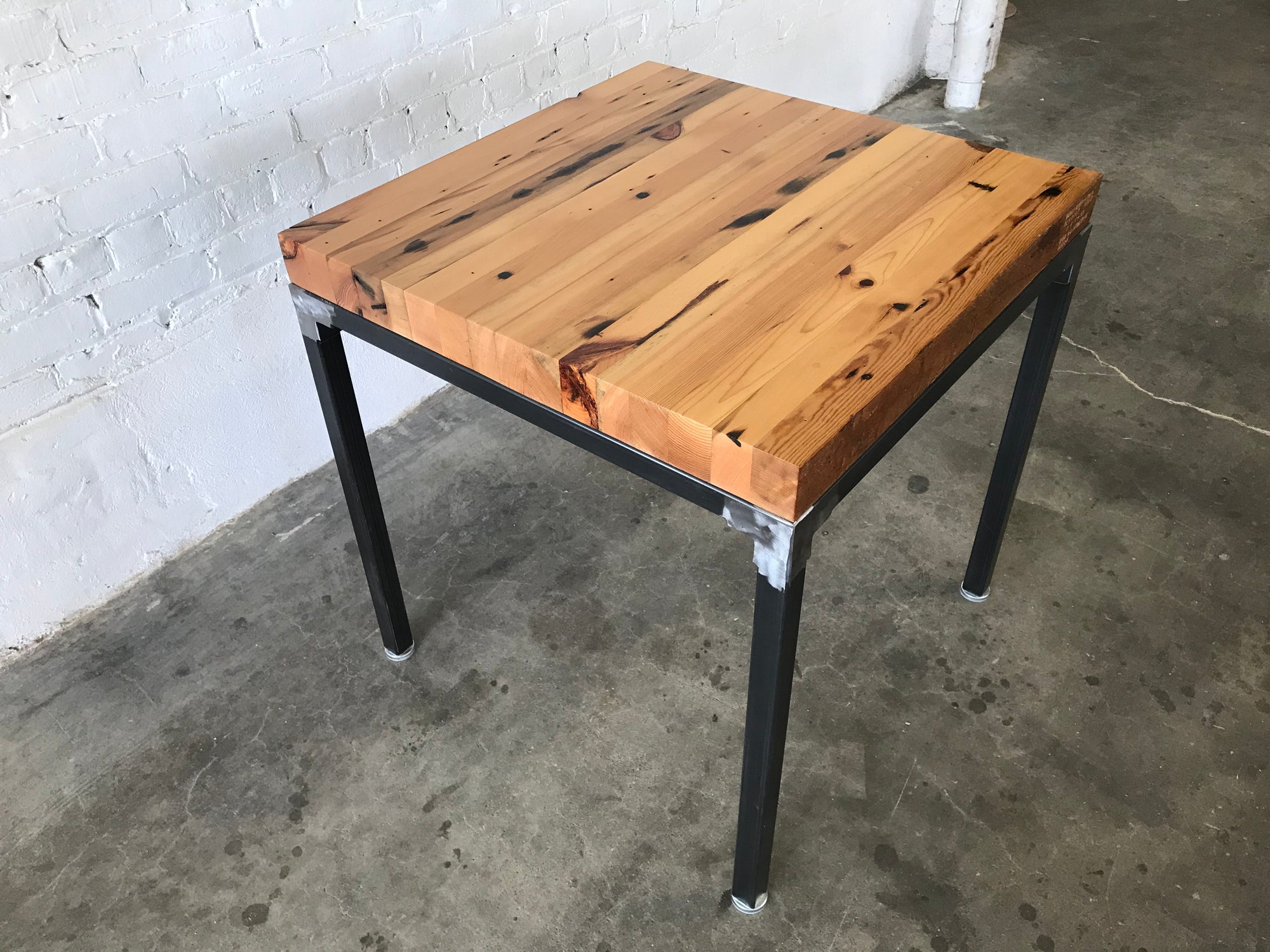 Grand Boulevard Industrial Cafe Table - READY TO SHIP