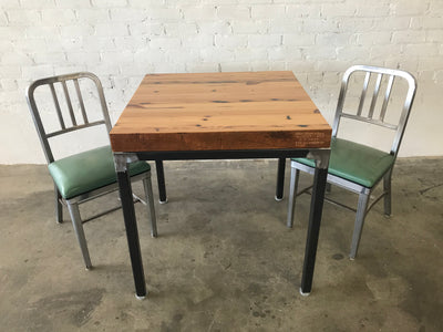 Grand Boulevard Industrial Cafe Table - READY TO SHIP