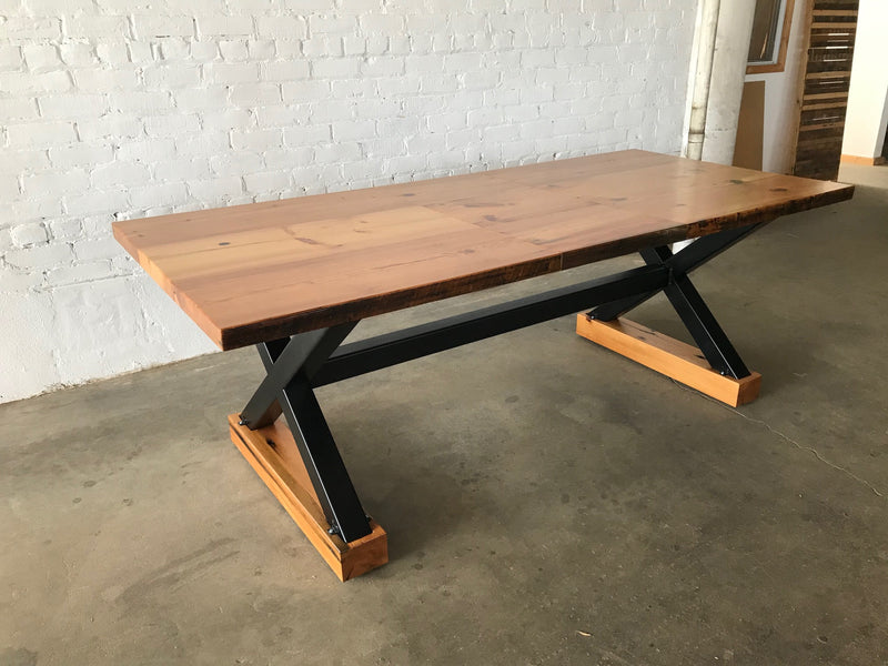 Lafayette Extendable Table - Natural Finish - WORKSHOP